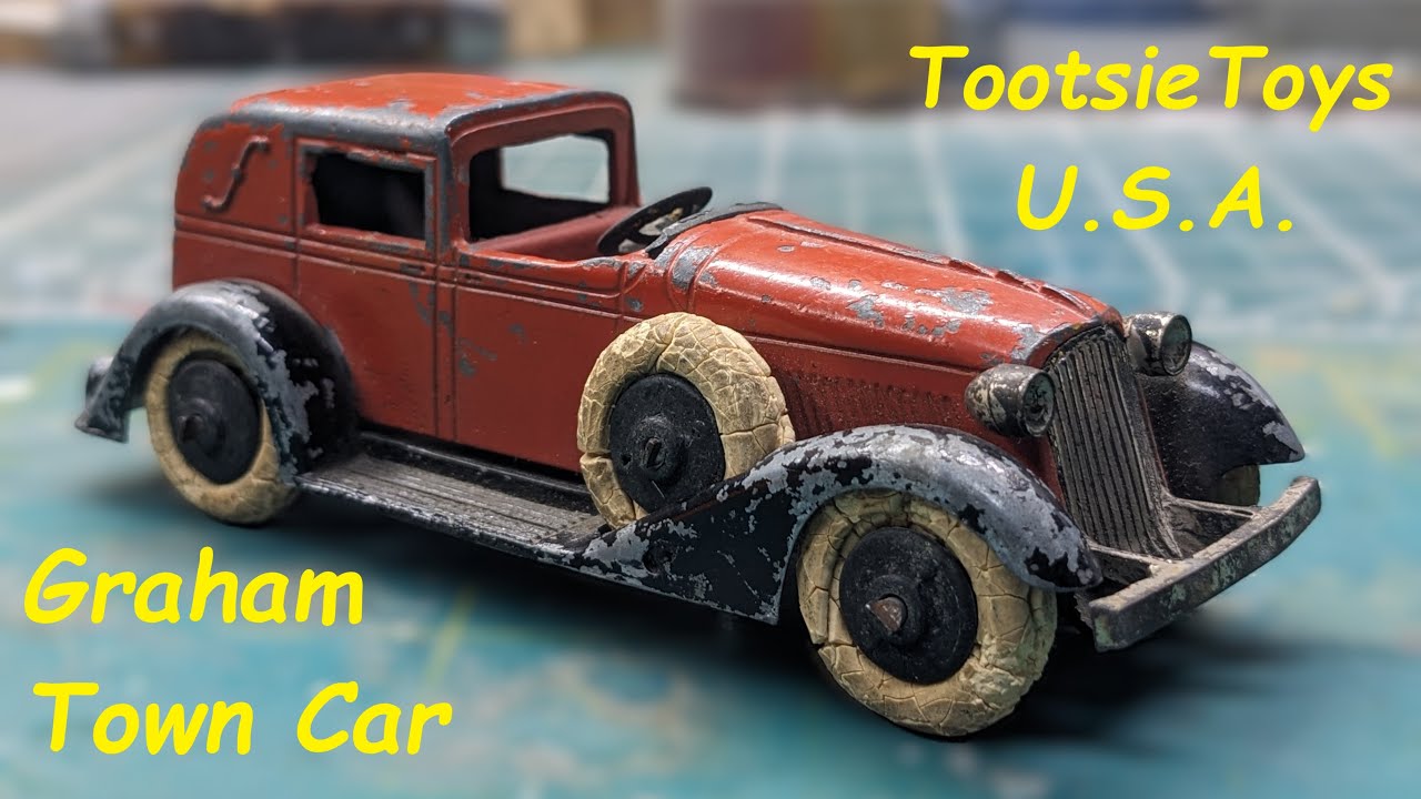 TootsieToys  Graham Town Car - diecast restoration