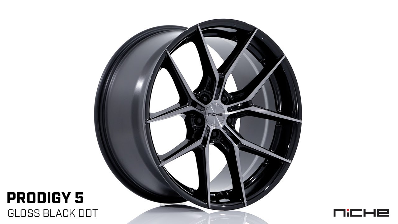 NICHE NC279 PRODIGY 5 | 20X10.5 | GLOSS BLACK DDT