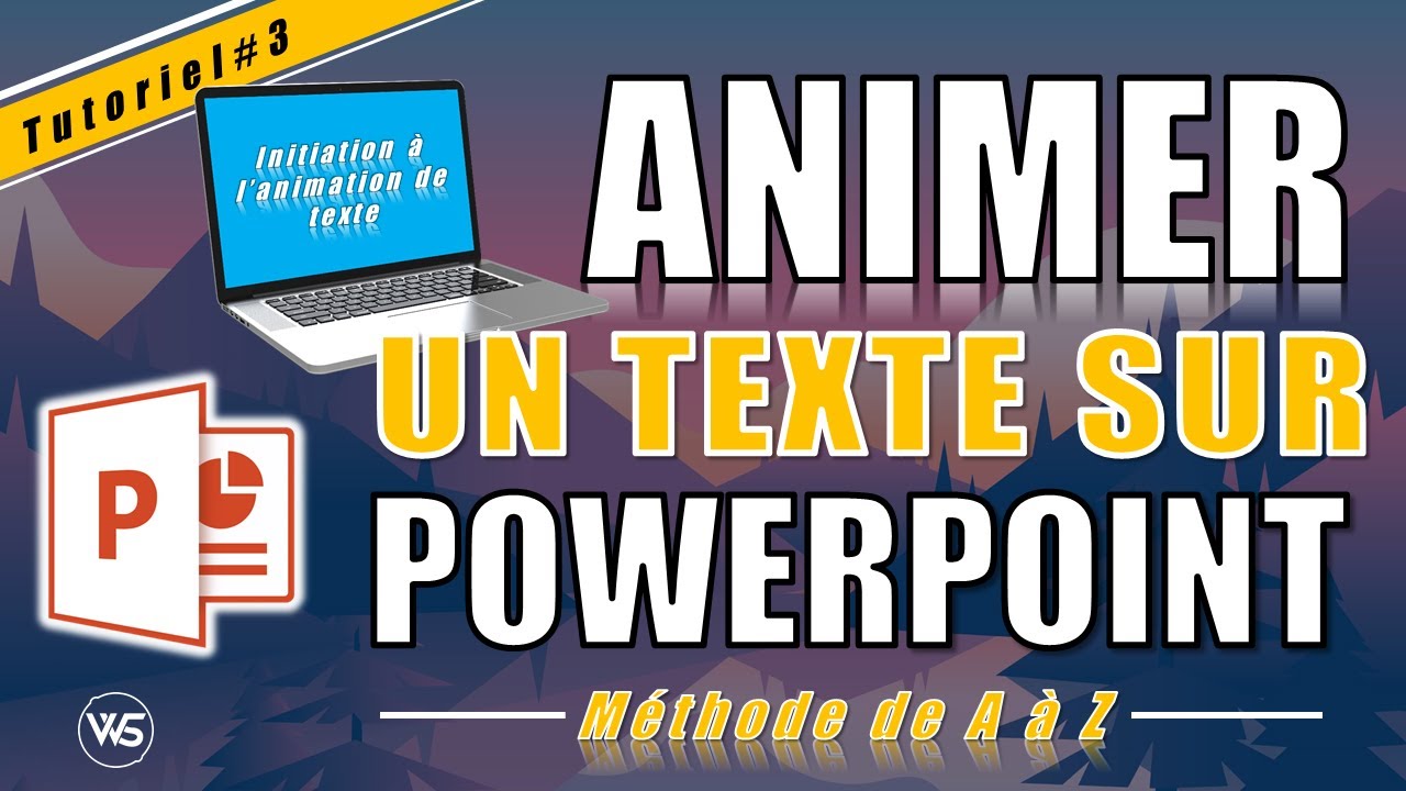 Comment r&eacute;aliser une animation de texte sur PowerPoint