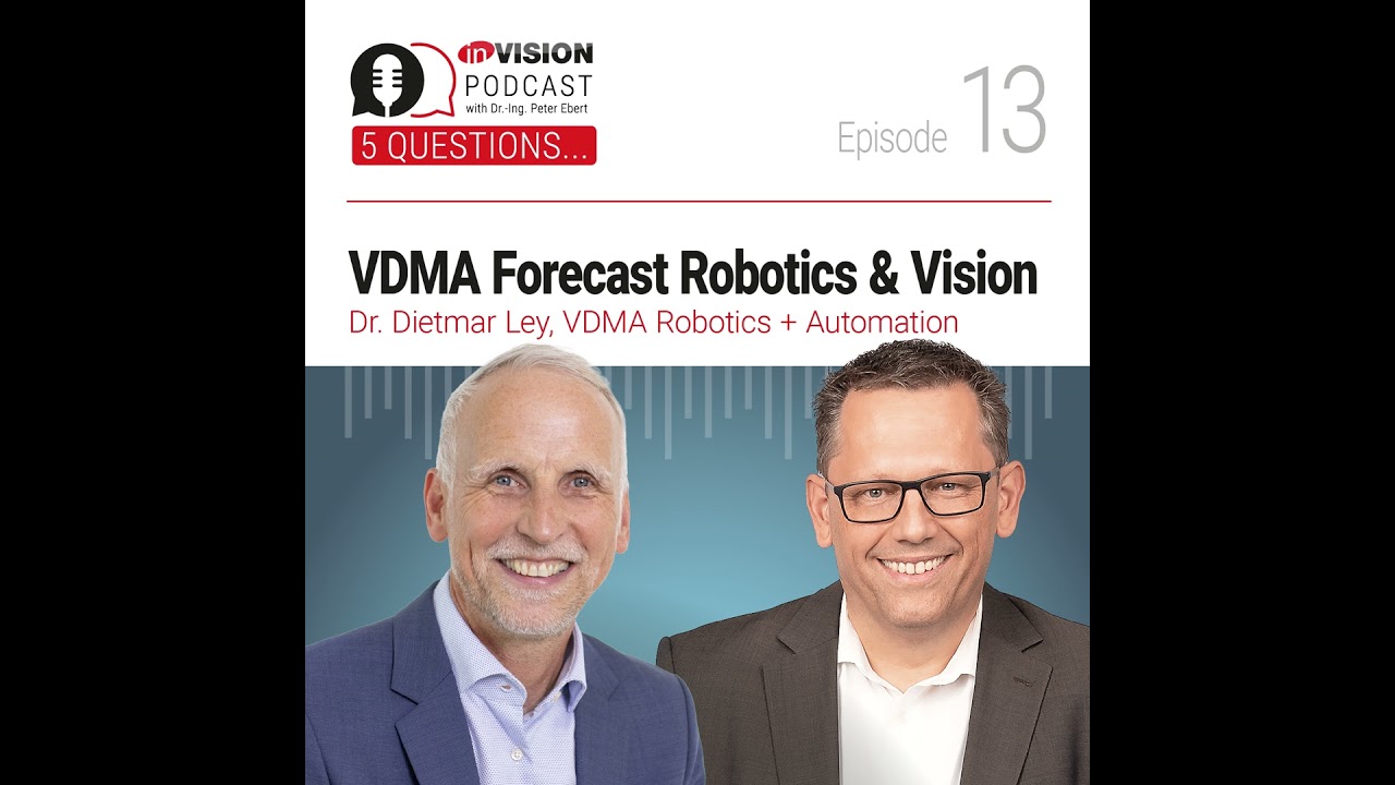 Episode 13 | VDMA Forecast Robotics & Machine Vision 2025 - Dr. Dietmar Ley (VDMA Robotics + Auto...
