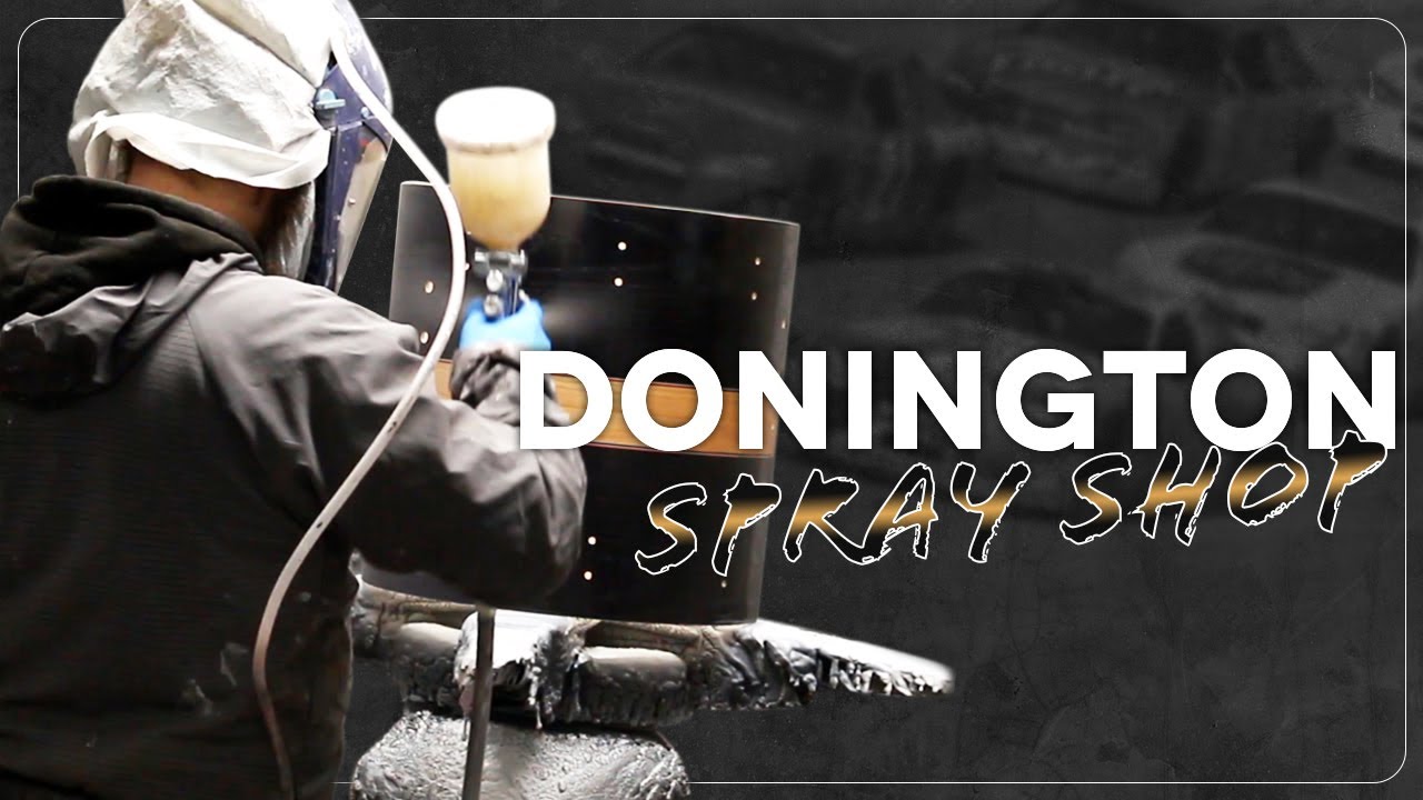 Donington in the Spray Shop | Legend Ultra | British Drum Co.