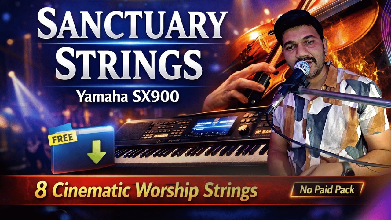 Yamaha SX900 Gets AMAZING Cinematic Strings Sound!