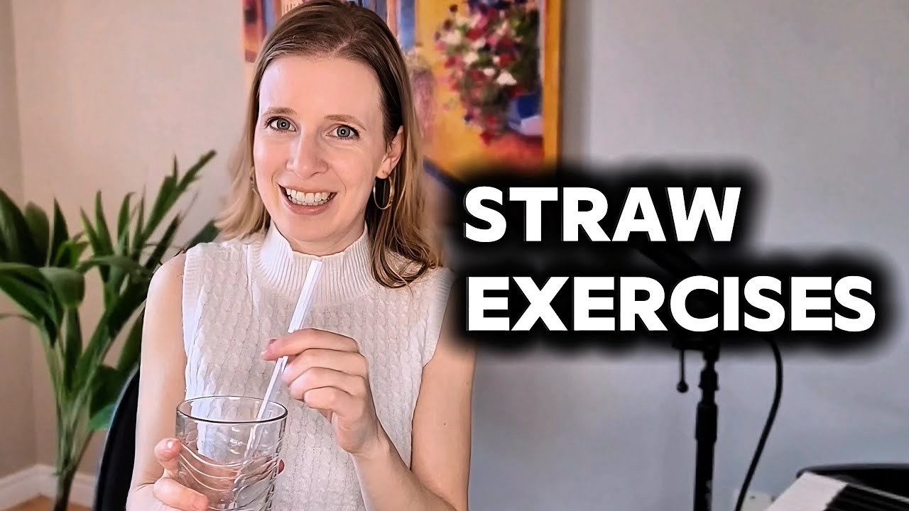 Master this Simple Exercise for Amazing Vocal Tone | Straw Singing Explained