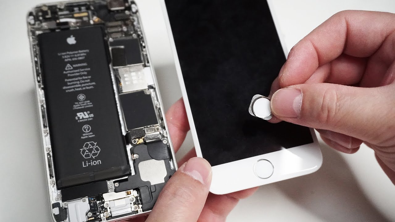 自己动手维修苹果手机home键iPhone home key repair