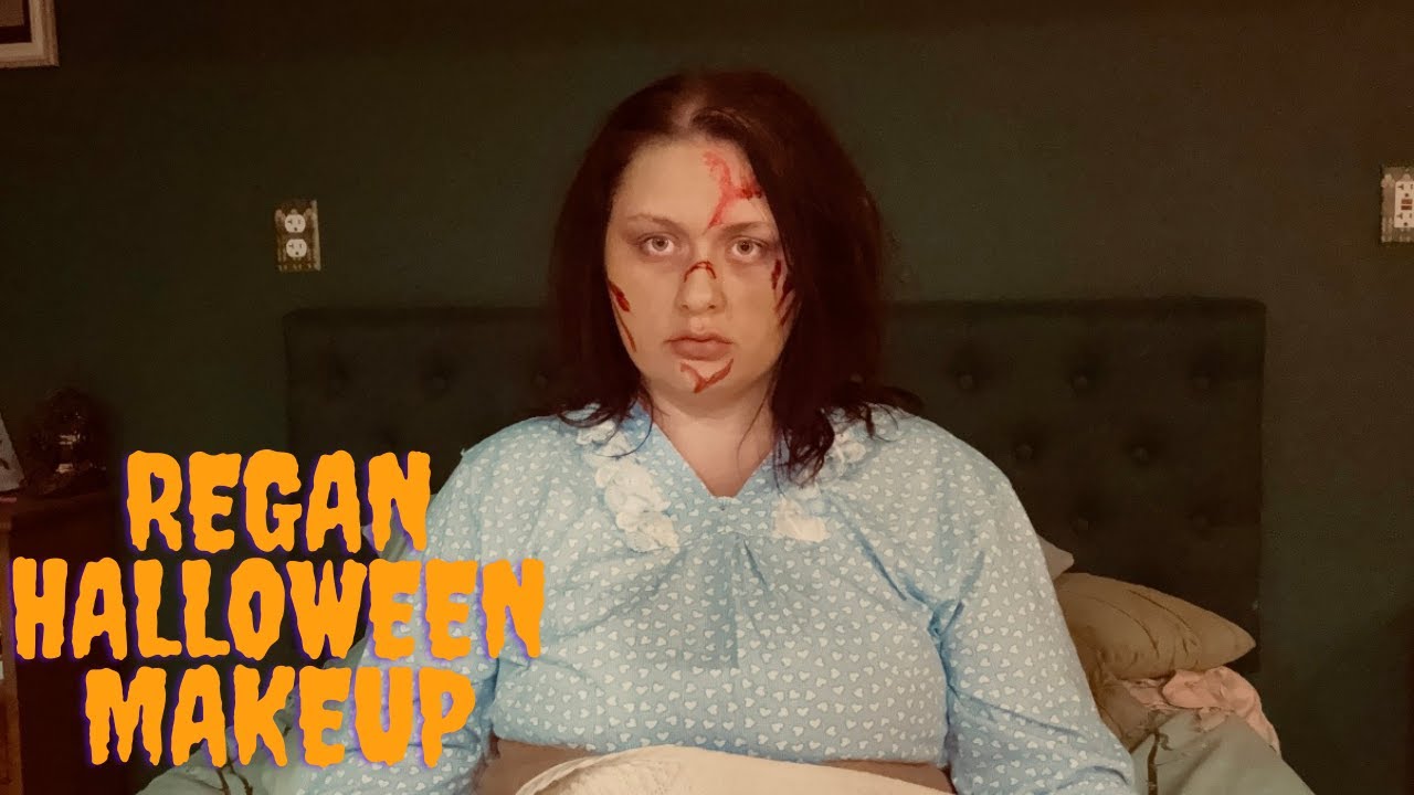 Regan From The Exorcist Halloween Makeup