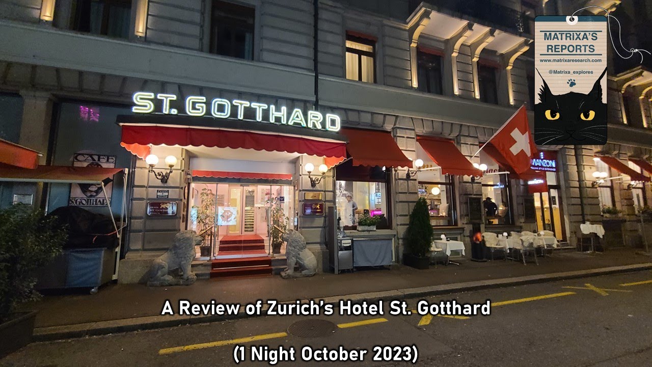 Zurich's Hotel St. Gotthard