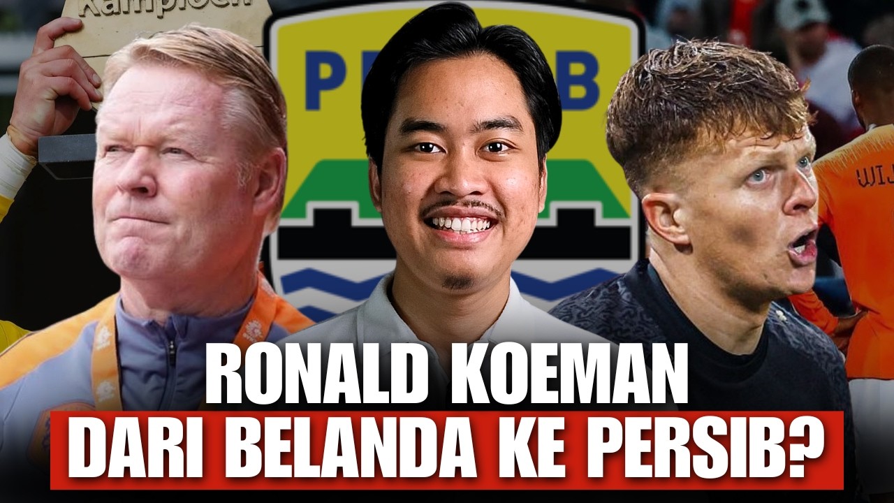 GIL4!! PERSIB TERTARIK REKRUT RONALD KOEMAN! MAU JADI BARCA?!