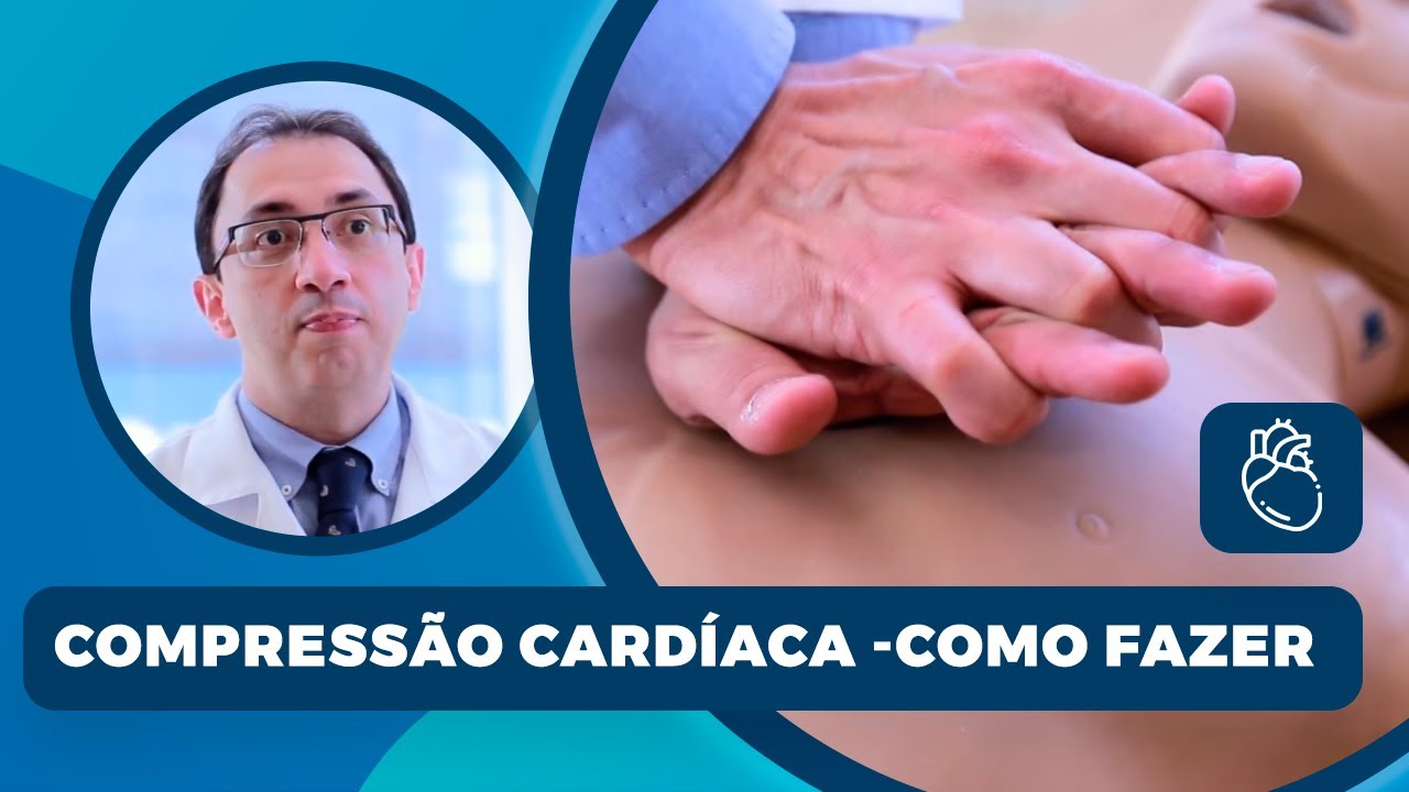 Como fazer compress&atilde;o card&iacute;aca?