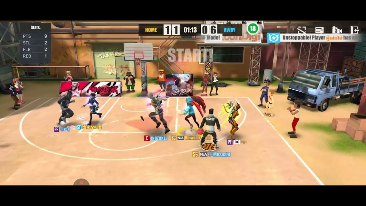 First time using Cher in a game 12 points 4 steals 1 rebound --- Streetball Allstar
