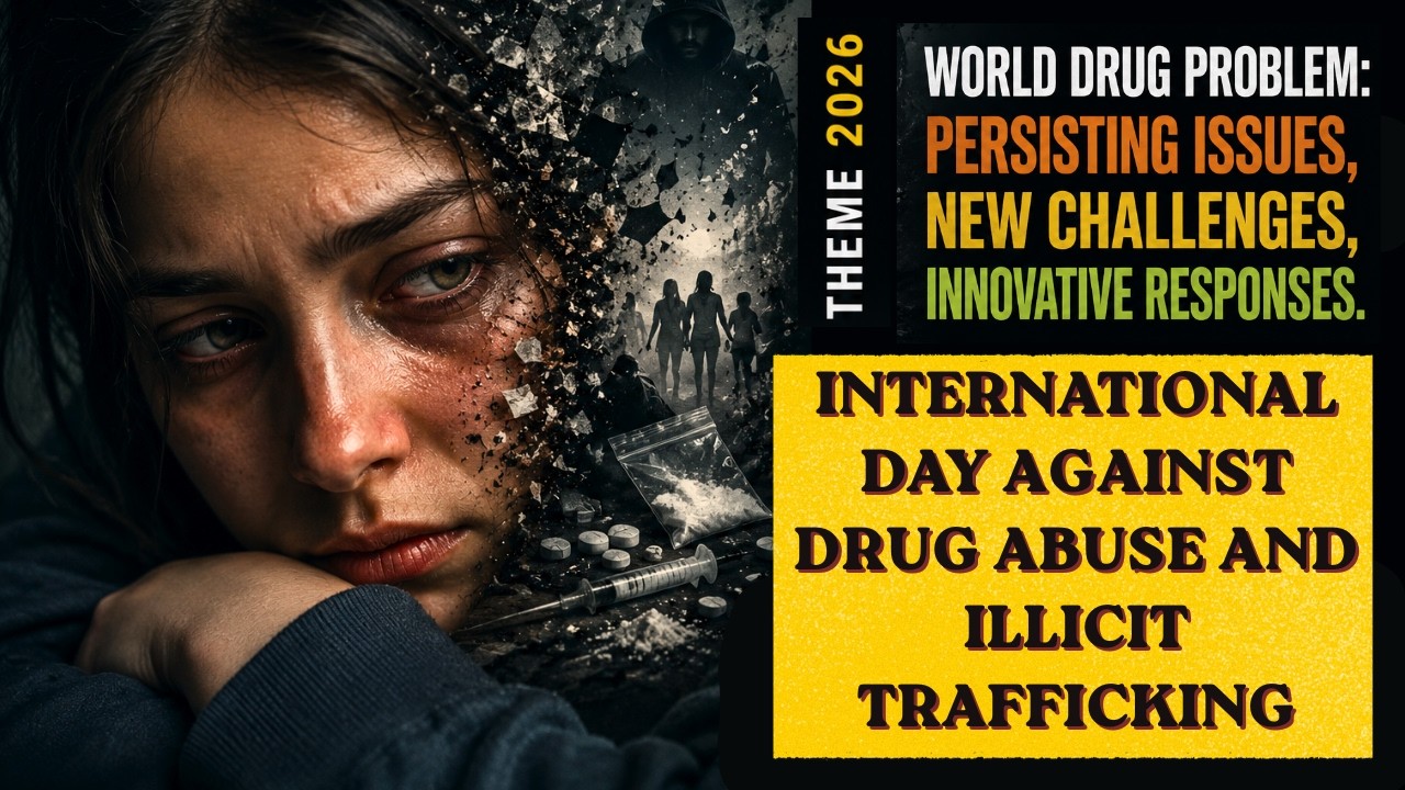 International Day Against Drug Abuse and Illicit Trafficking 2026 | Theme Explained