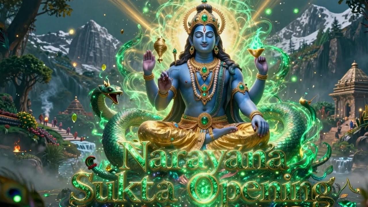 🔴LIVE STREAM 12h - Narayana Sukta: Divine Love Meditation & Cosmic Peace