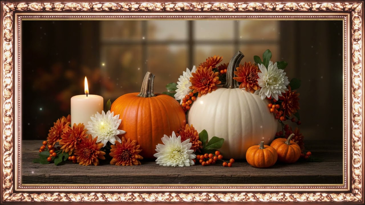 Autumn Still Life Calm 2026 🍂 Elegant TV Art