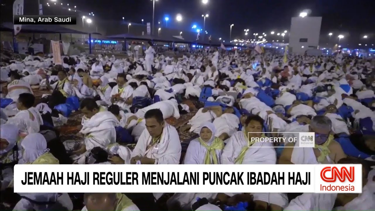 Jemaah Haji Reguler Menjalani Puncak Ibadah Haji