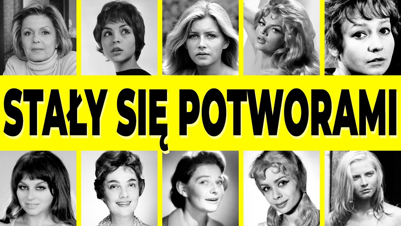 CHOROBA JE ZMASAKROWAŁA: 10 Piękności PRL, które ukrywały twarz i zmarły w samotności