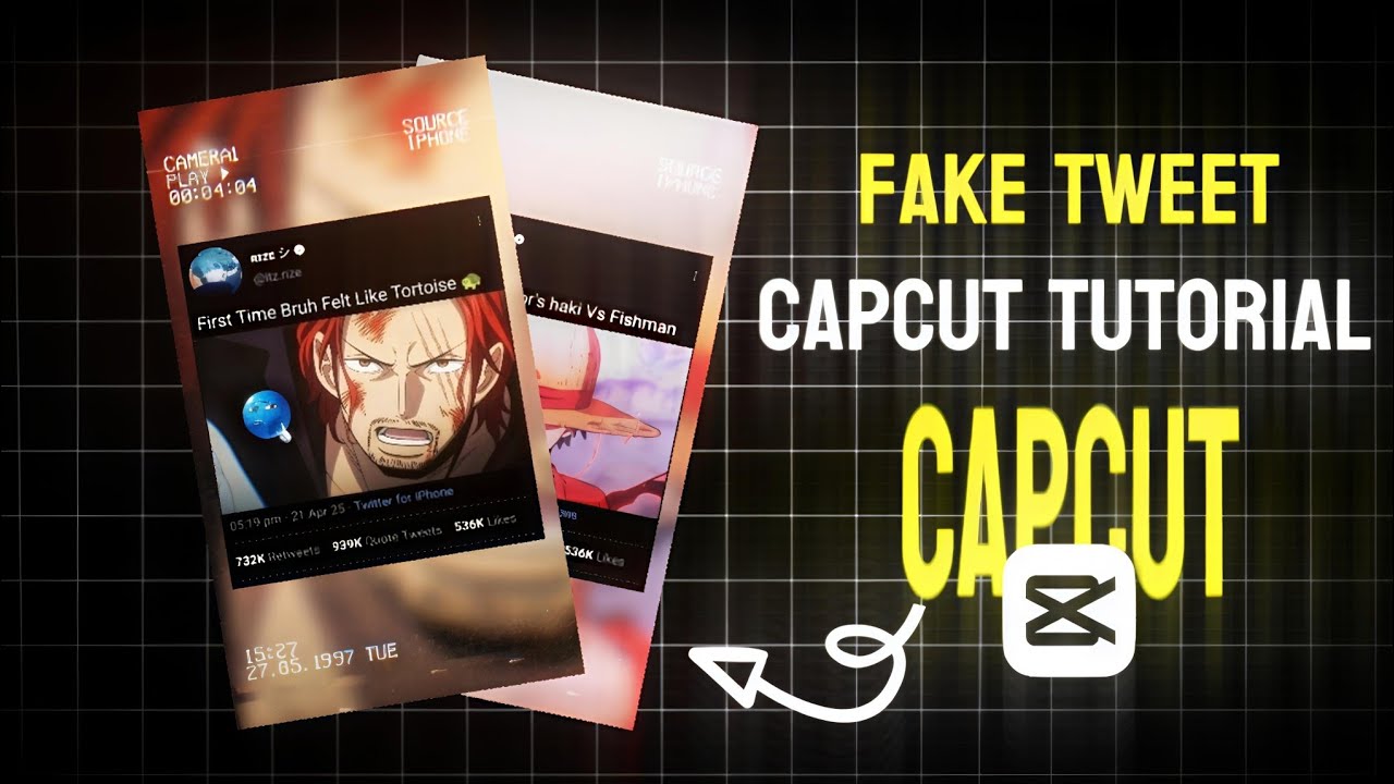 Capcut Fake Tweet Edit Tutorial 😉