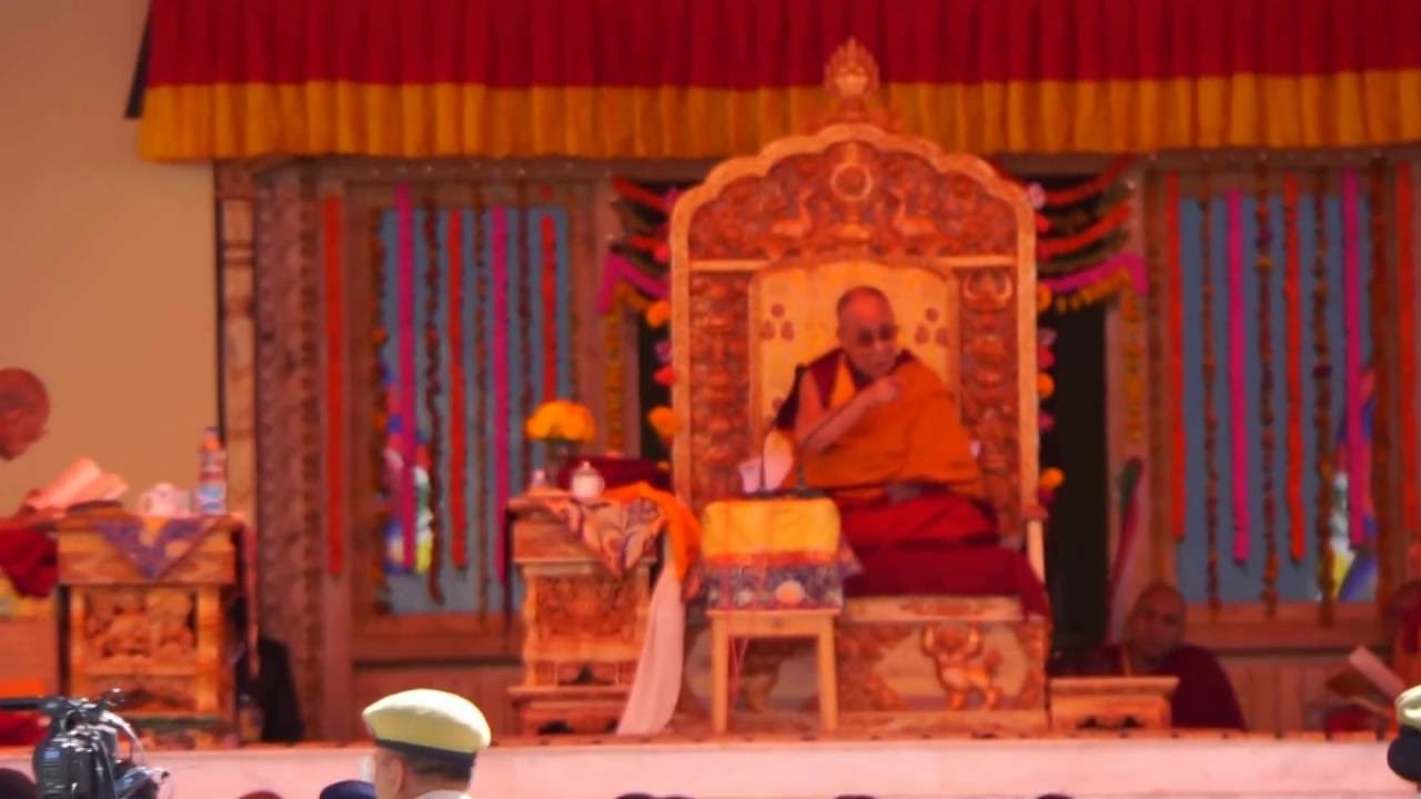 Ladakh - Thiksey Monastery - Dalai Lama