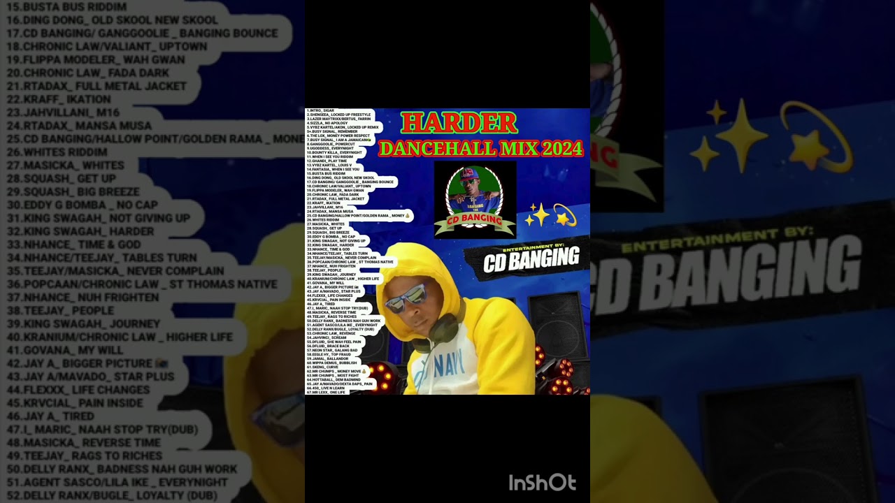 CD BANGING 💿 HARDER DANCEHALL MIX 2024