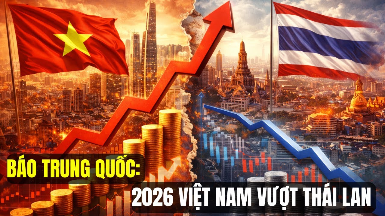 Китайские СМИ утверждают: Вьетнам превзойдет Таиланд в 2026 году — гонка за ВВП в странах АСЕАН и...