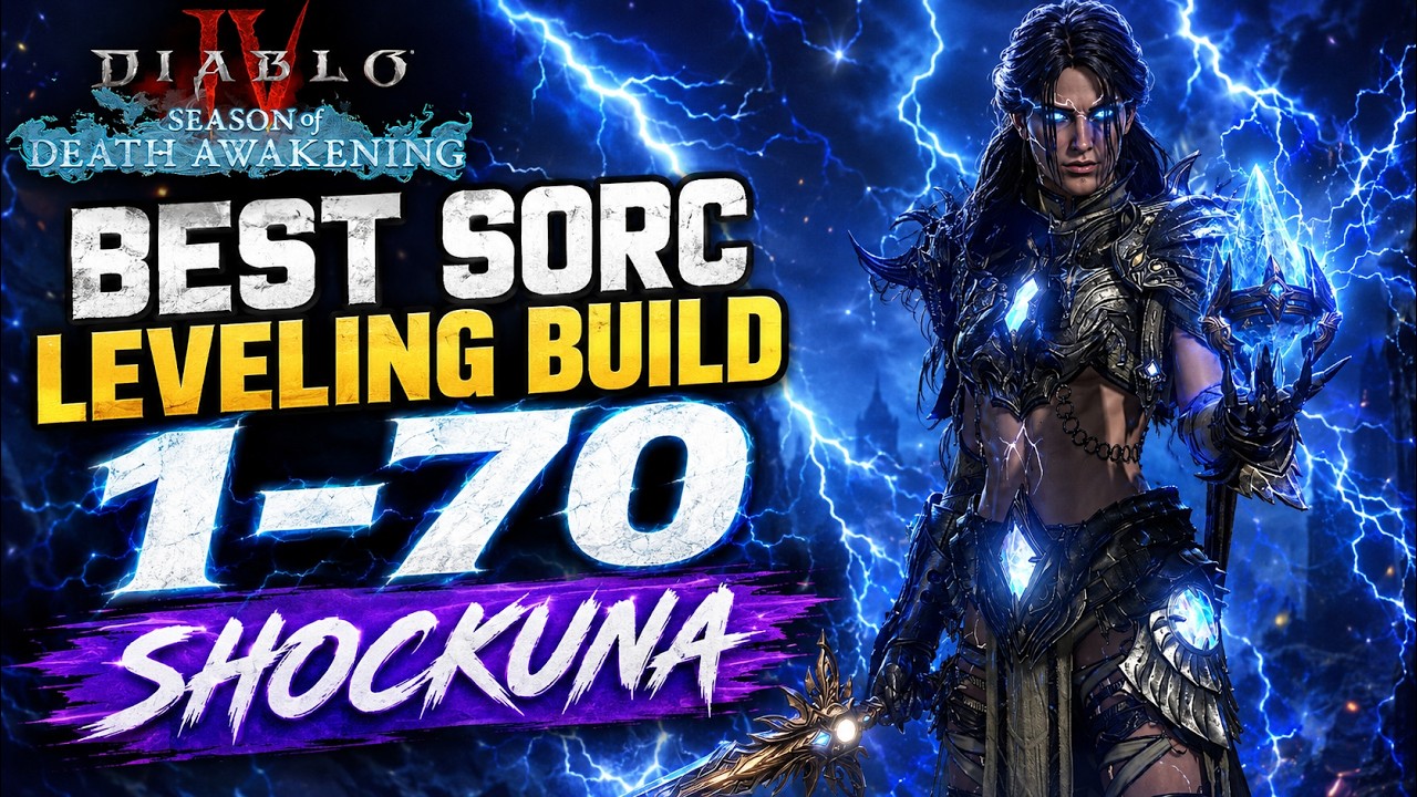 Лучший билд для прокачки Чародея Shockuna (1-70) &mdash; Diablo 4 Сезон 14