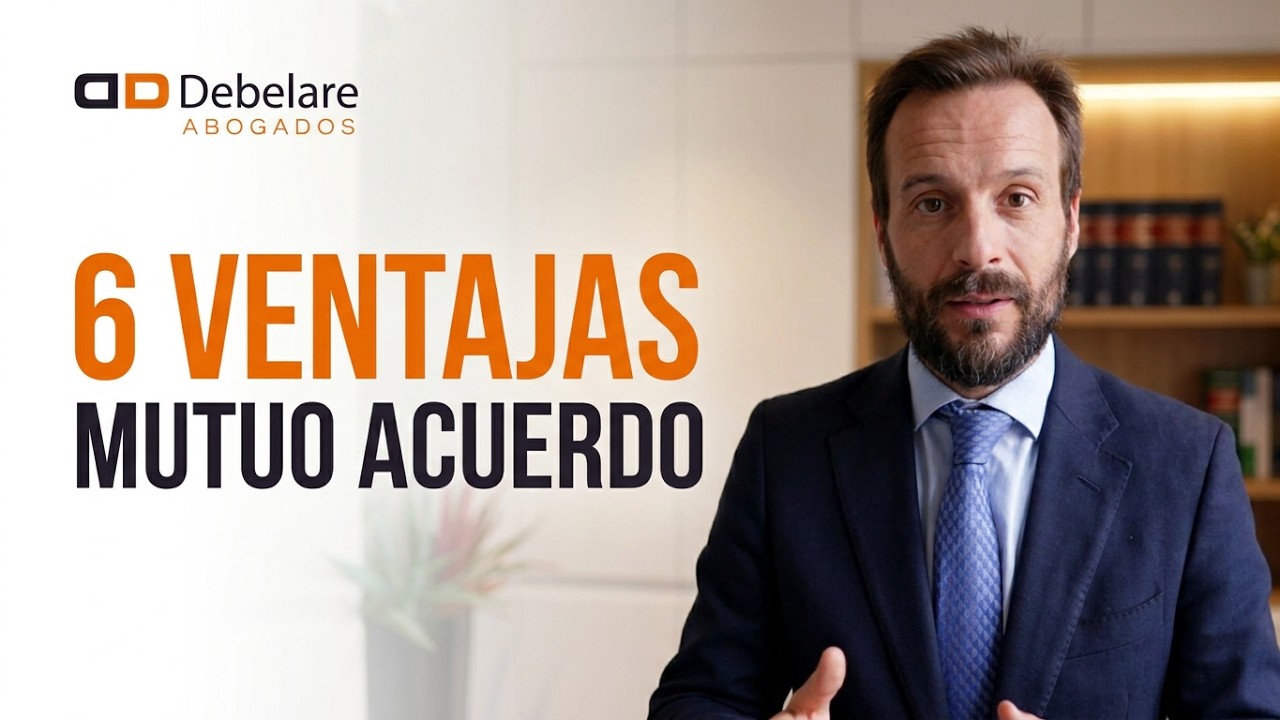 ¿Divorcio sin dolor? 6 Ventajas del mutuo acuerdo que debes saber