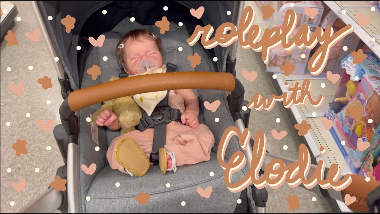 Morning & Afternoon Routine with Silicone Baby Elodie! Changing, Feeding, Outing, Playtime Reborn Ro