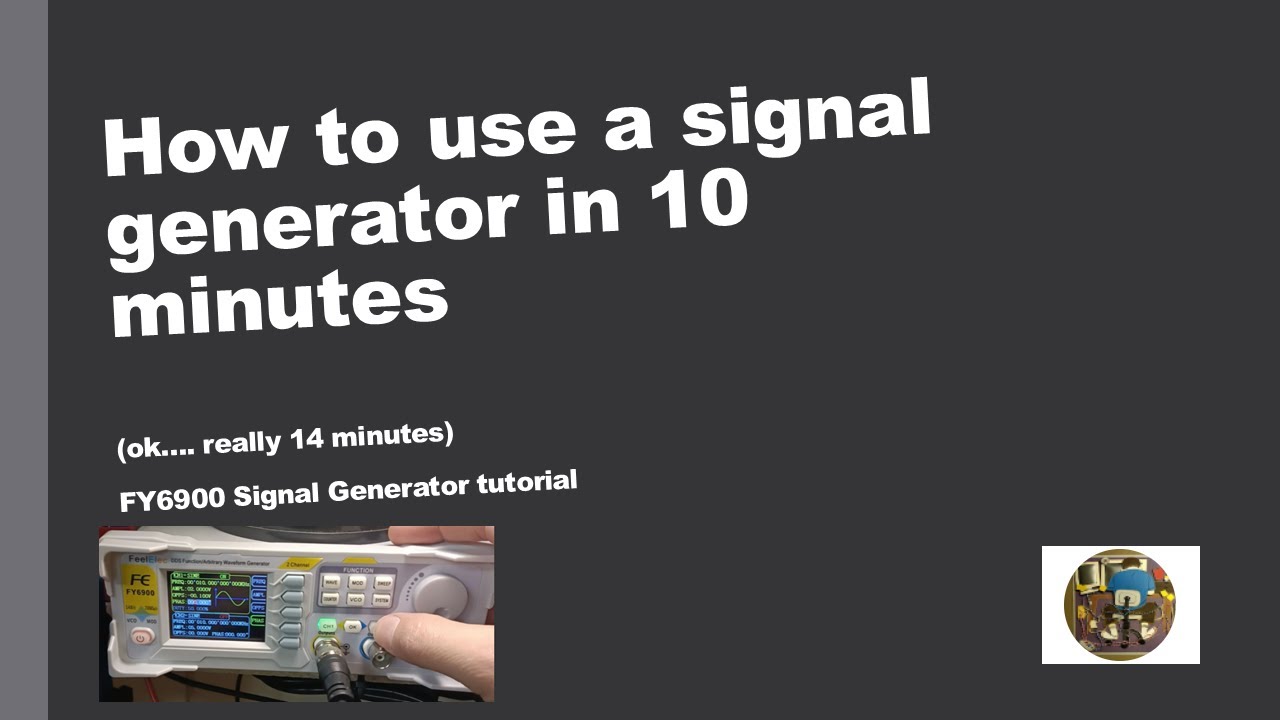 Learn FY6900 Signal Generator in 10 minutes