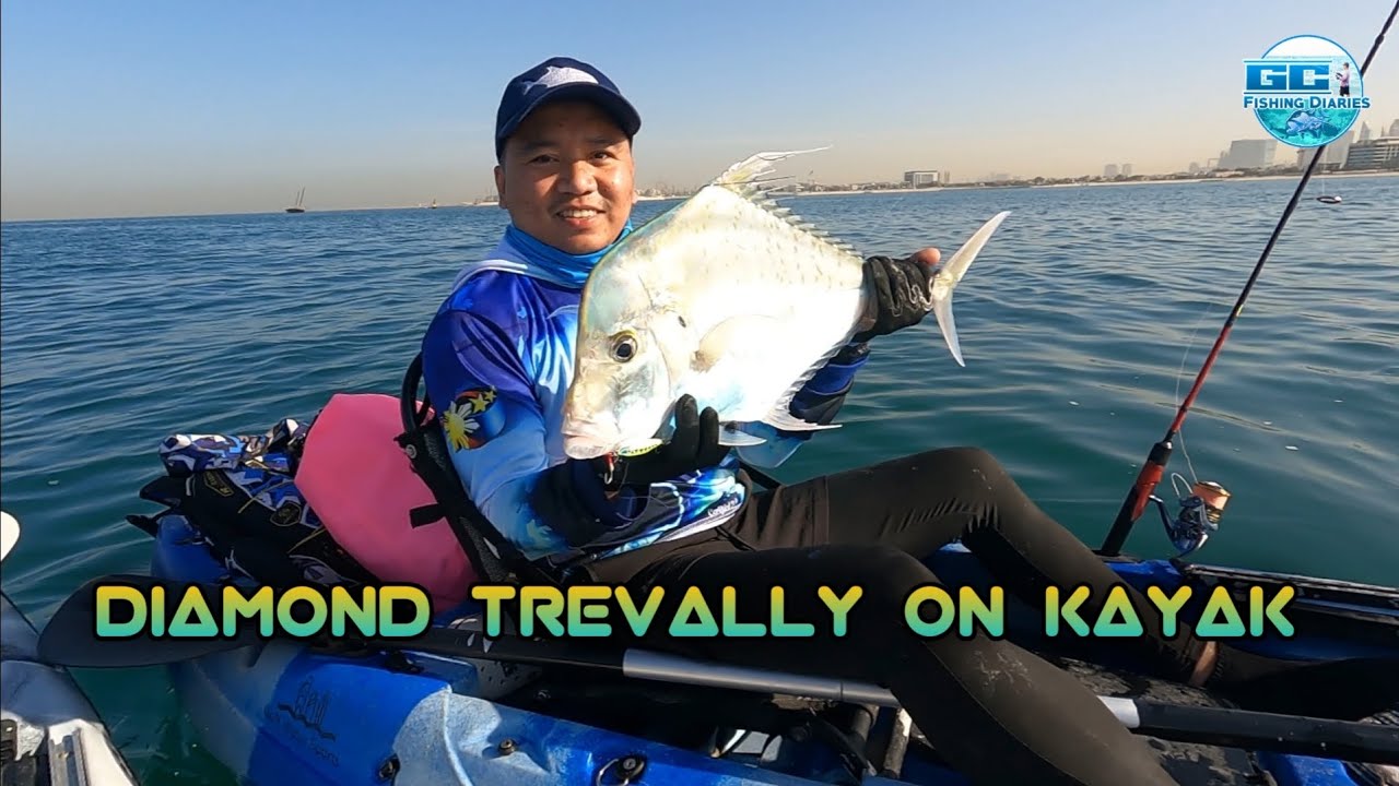 Diamond Trevally on Kayak |  UAE 2025 | VID-80 | 12-09-25