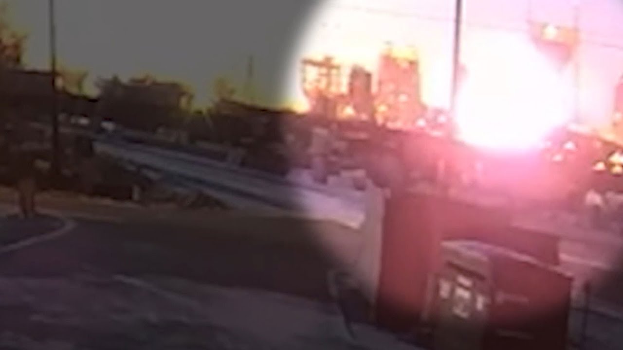 Nashville Explosion Caught on Tape (Third Angle)