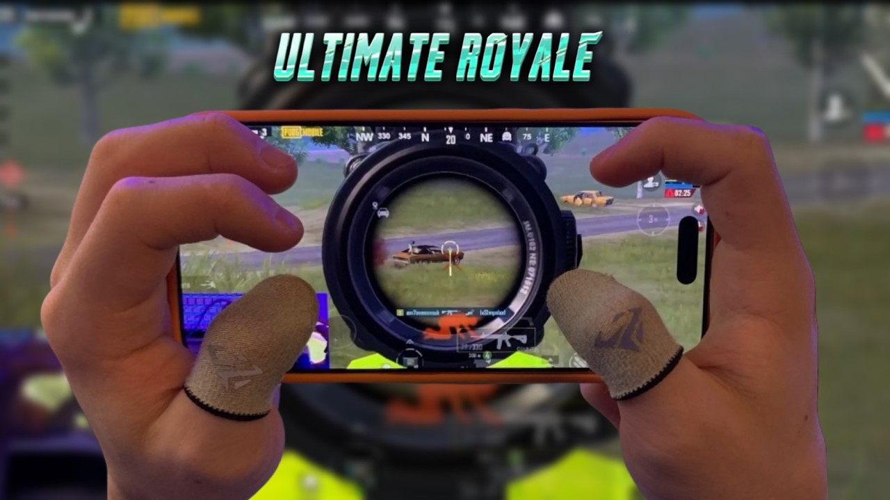 1vs4 Clutches in Ultimate royale (handcam) iPhone 17 pro max