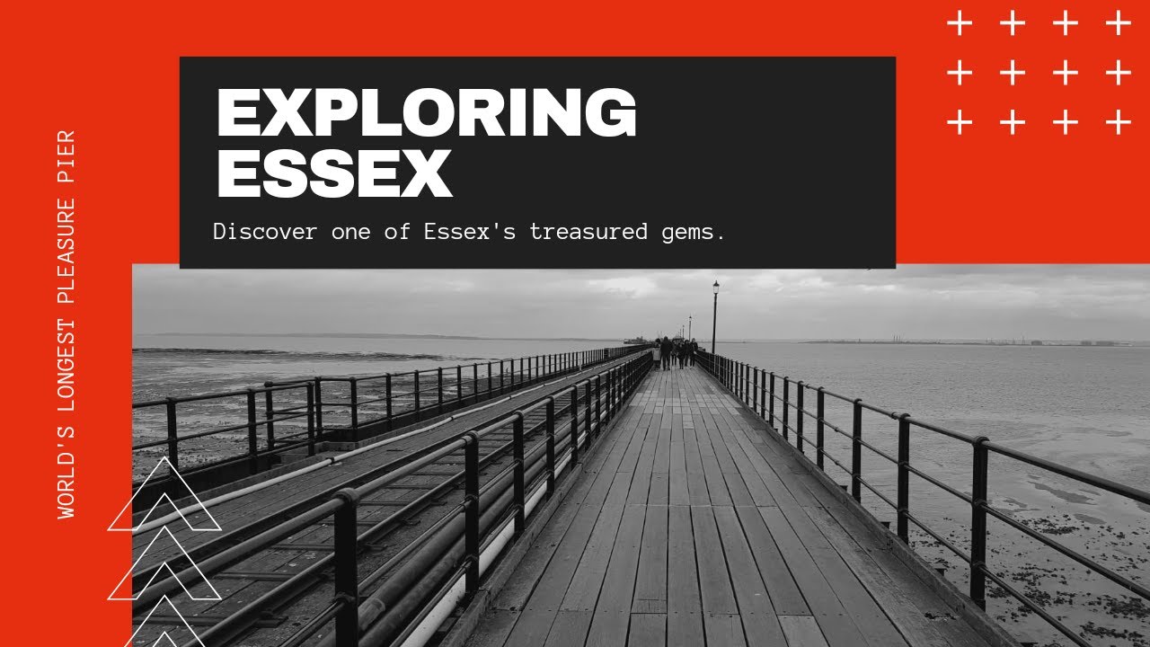 THE LONGEST PLEASURE PIER IN THE WORLD: SOUTHEND PIER PROMENADE AND RAILWAY. Summer 2021