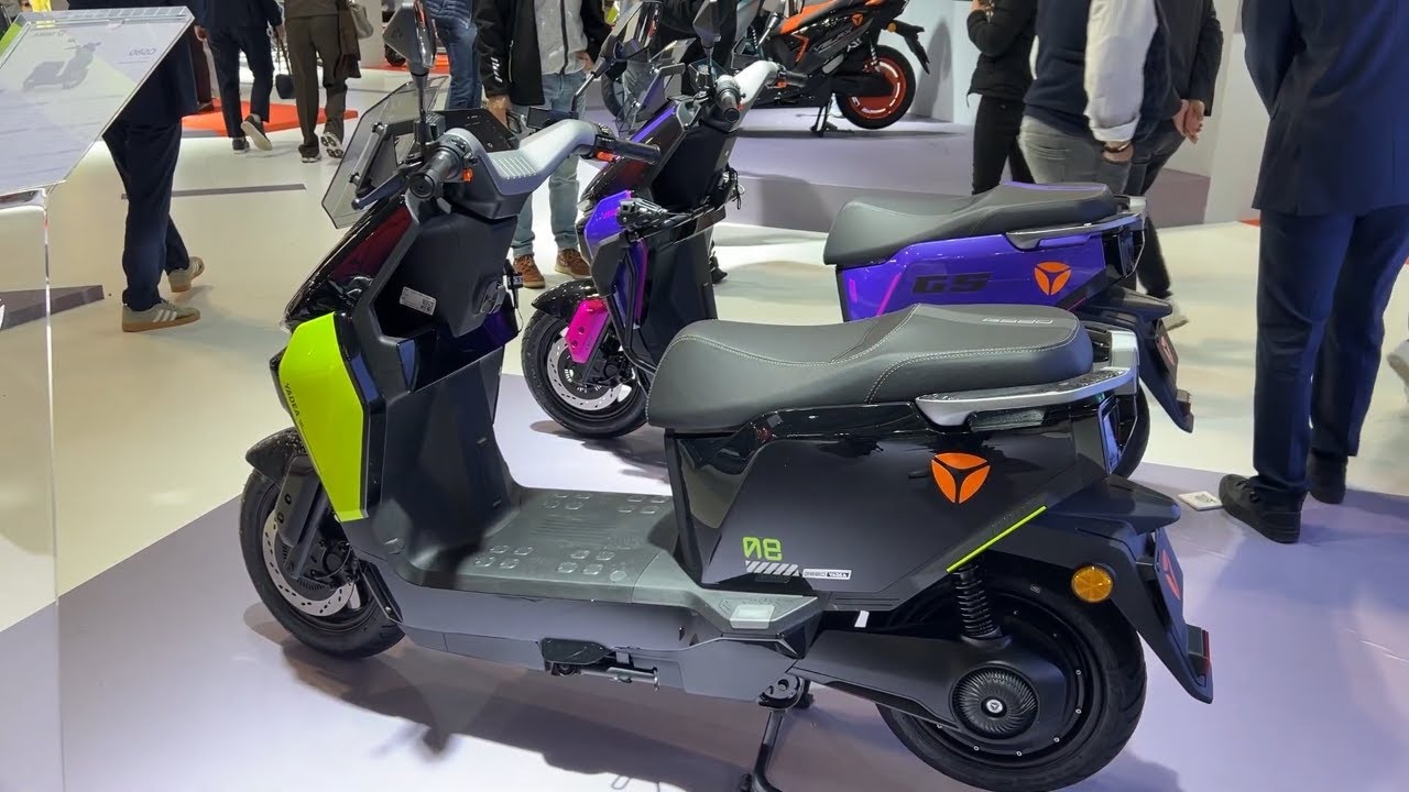New Yadea GS80 (2026) &ndash; The Smart Urban EV Benchmark! | EICMA 2025 Walkaround