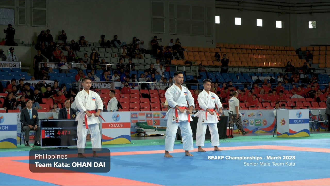 OHAN DAI - Team Kata and Bunkai - Philippines | SEAKF 2023 Senior Male Team Kata Bronze