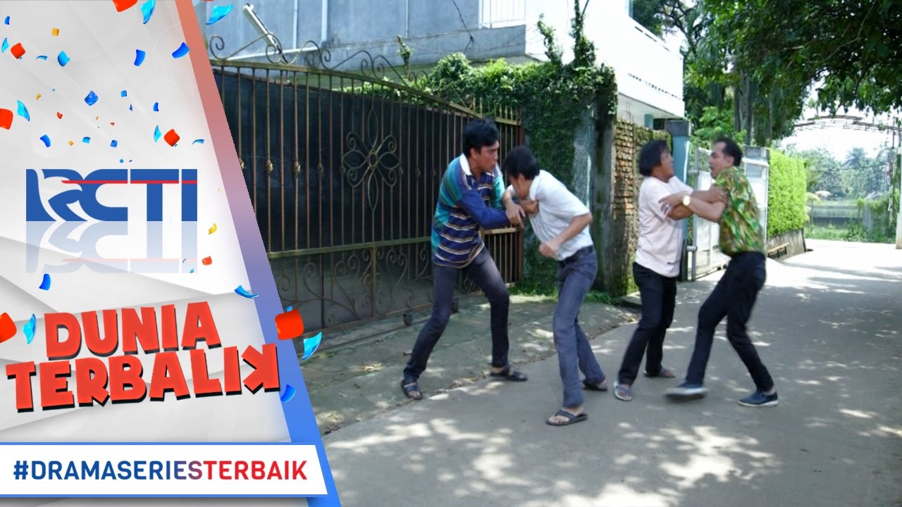 DUNIA TERBALIK - Kocak Banget Idoy Bela Akum Di Keroyok [1 MAR 2017]