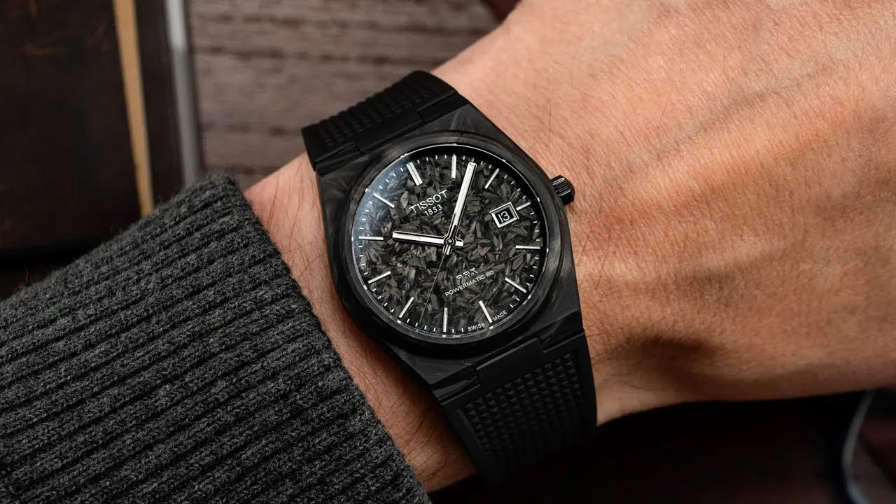 The Tissot PRX Gets A Major Update — The 40mm Carbon (With An Upgraded Movement)
