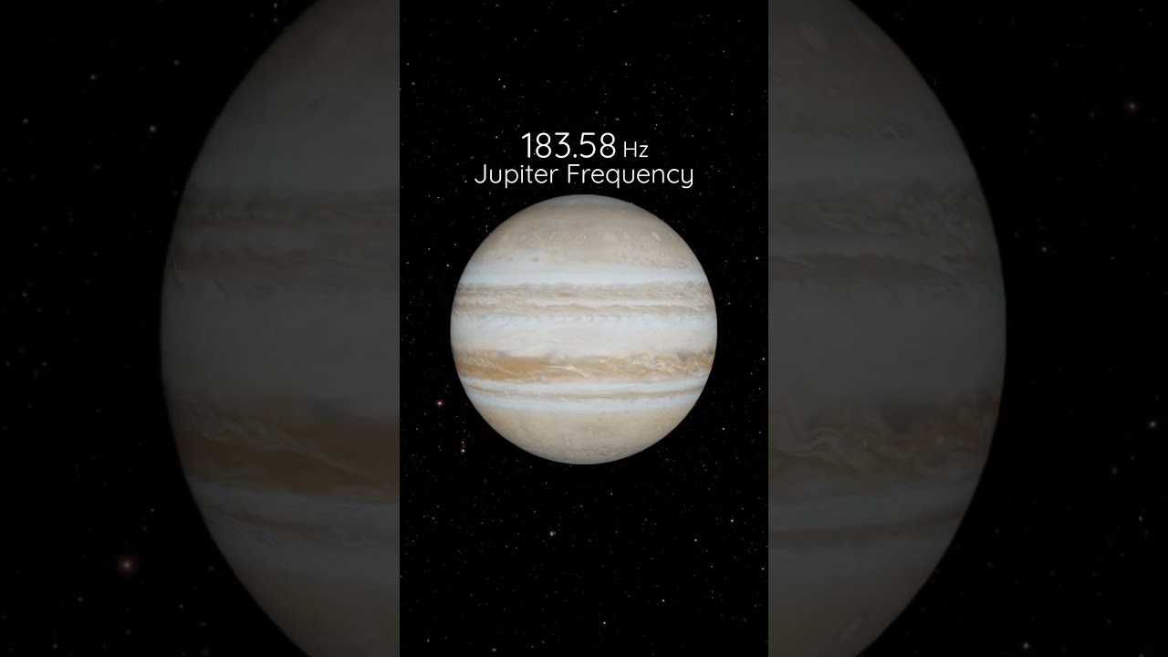 Jupiter Frequency - pure space sounds for meditation (deep spiritual focus, open chakras, relax) 🪬