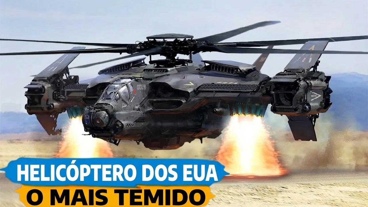 Os helicópteros mais impressionantes dos EUA que o mundo inteiro comenta e teme!