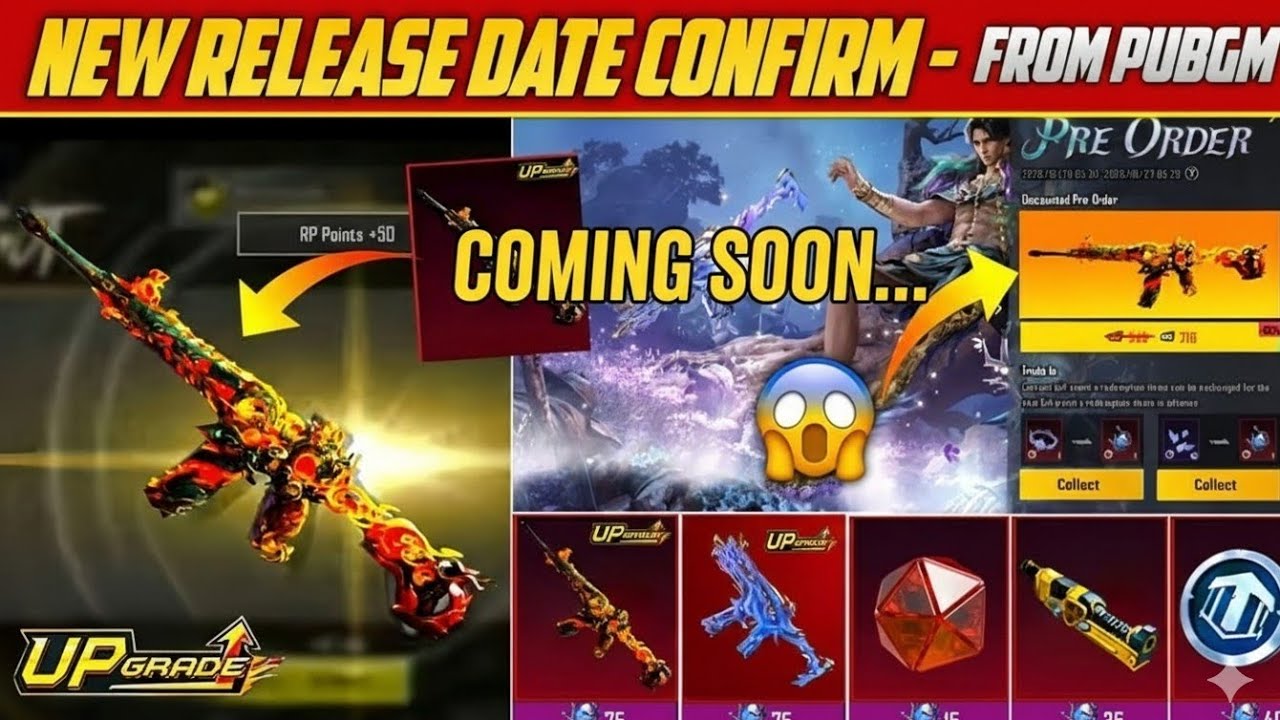 PUBG Mobile new update M4 upgrade gun 