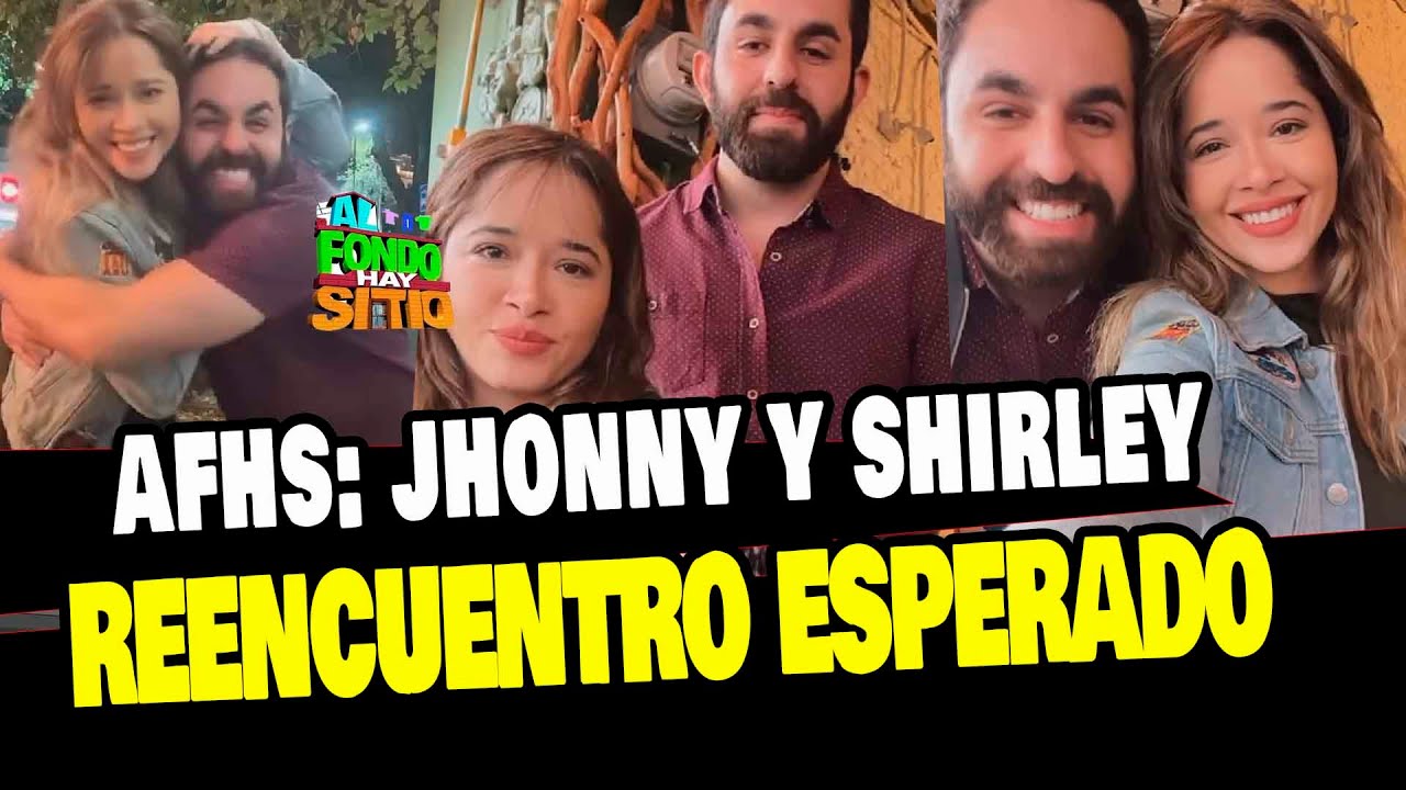 AL FONDO HAY SITIO: JOHNNY Y LA SHIRLEY SE REENCUENTRAN Y EMOCIONAN A SUS FANS