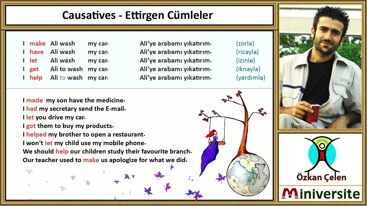 2. Causatives - Ettirgen Cümleler