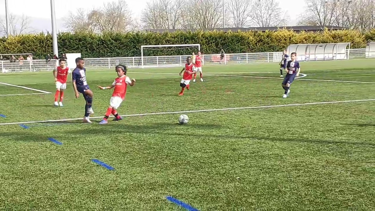 STADE DE REIMS U9 VS PSG 9 ( 4-1)