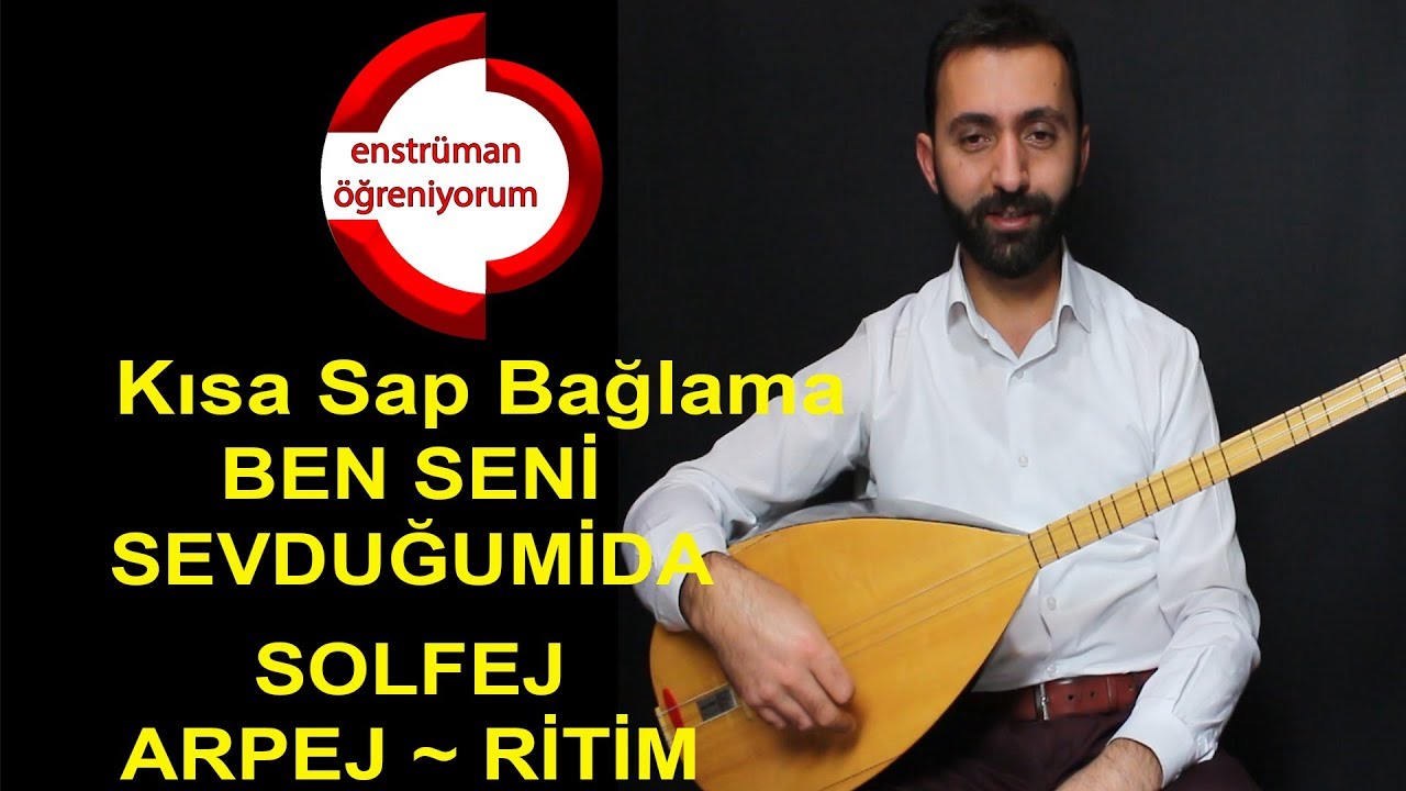 Ben Seni Sevdugumi da - Kısa Sap Bağlama Arpej Açıklamalı (İleri Seviye)