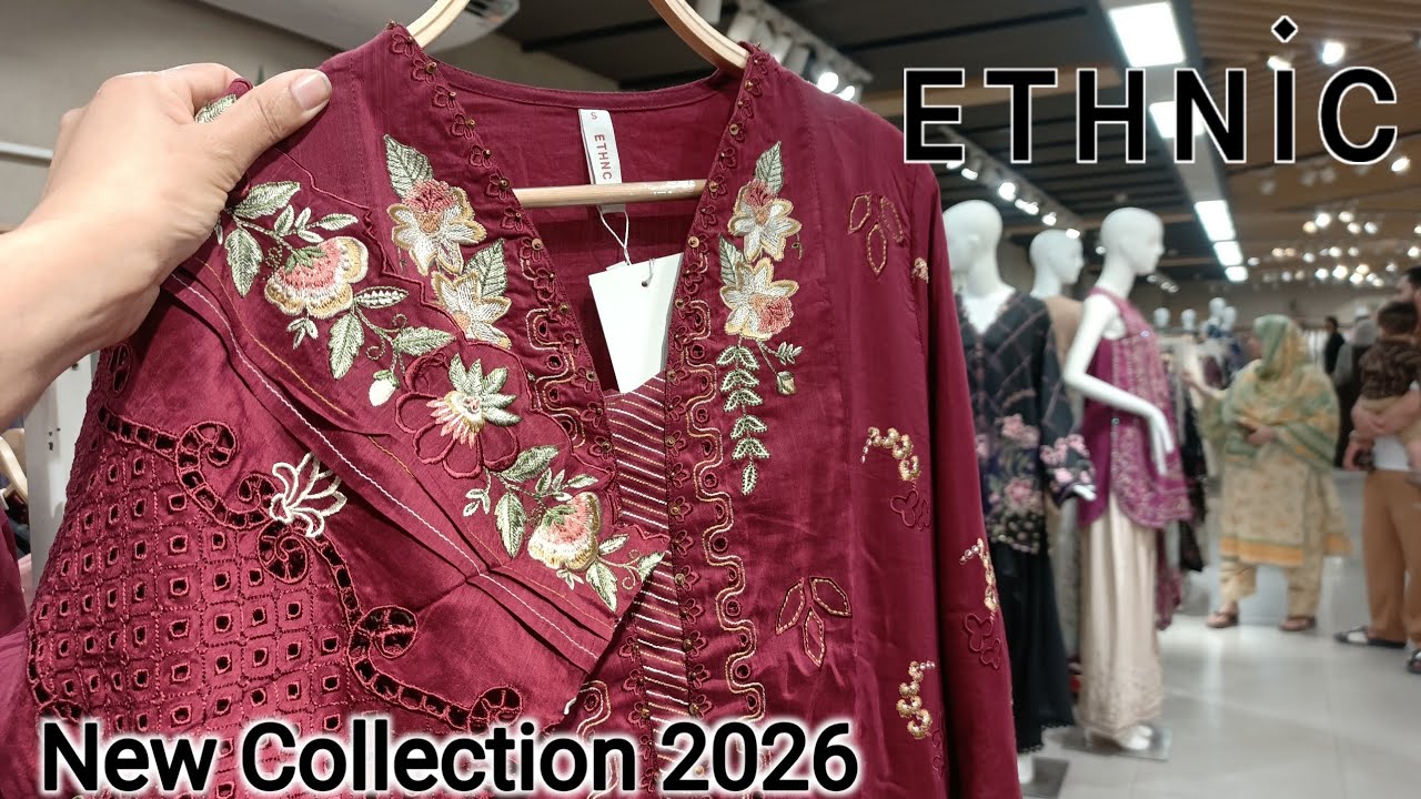 Ethnic New Eid Collection 2026❣️Ethnic New 3Pc Collection 2026🥰 