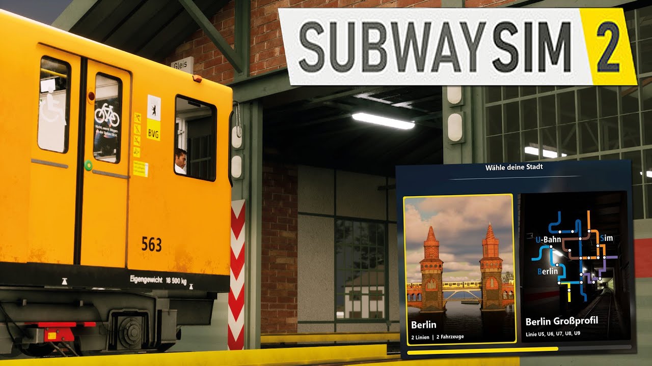 SubwaySim 2 UPDATE 4 angekündigt mit BESSEREN SOUNDS und SNEAK PEAK zu NEUER U-Bahn Strecke online!