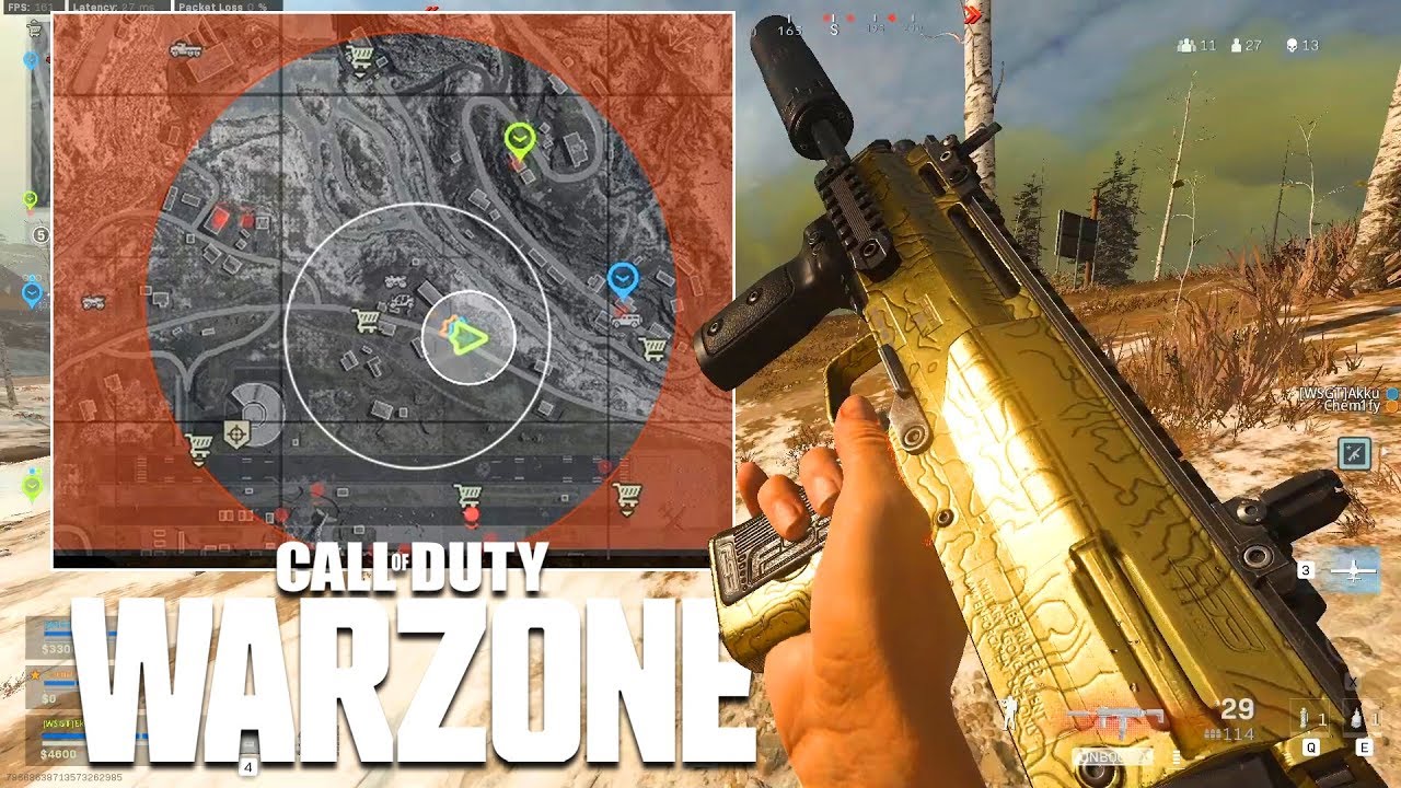 Umzingelt von allen Teams in Warzone...