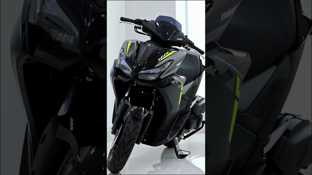 YAMAHA AEROX 155 VVA STANDARD MATTE GRAY GREEN