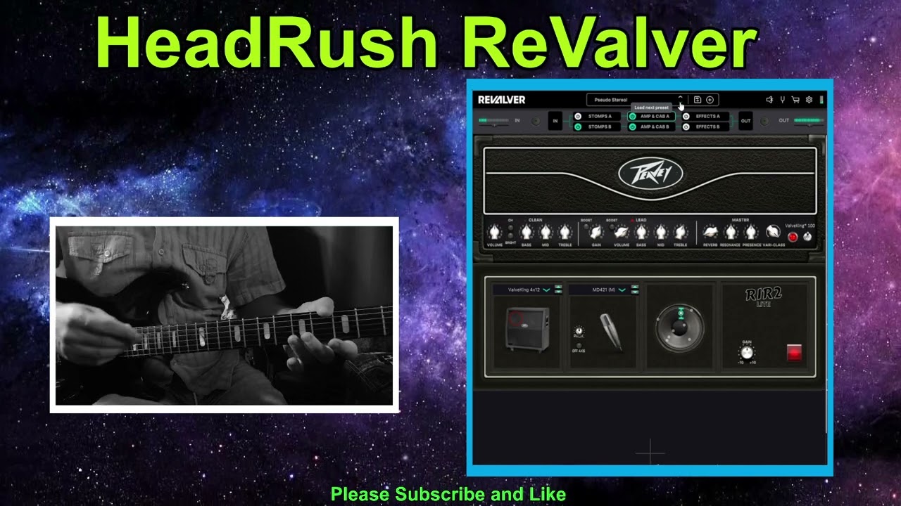 HeadRush ReValver / Factory Sound / Peavey
