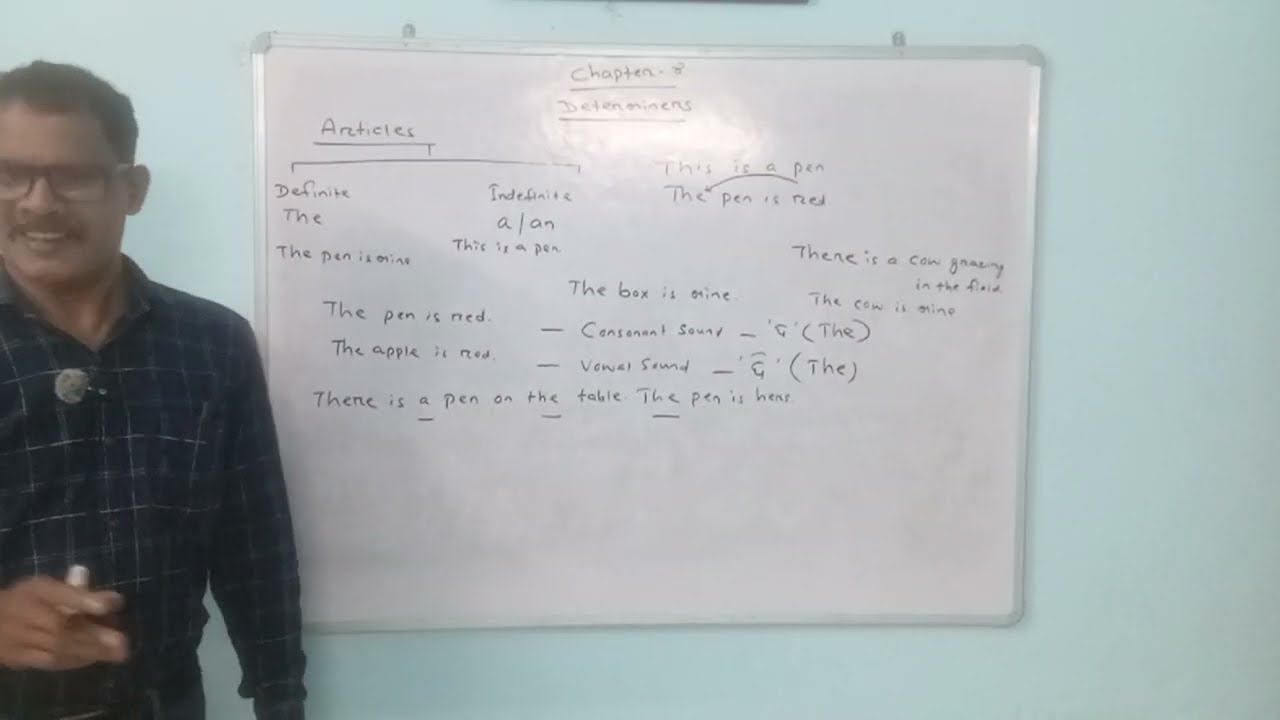 Determiners, ନବମ ଶ୍ରେଣୀ, English Grammar text 
