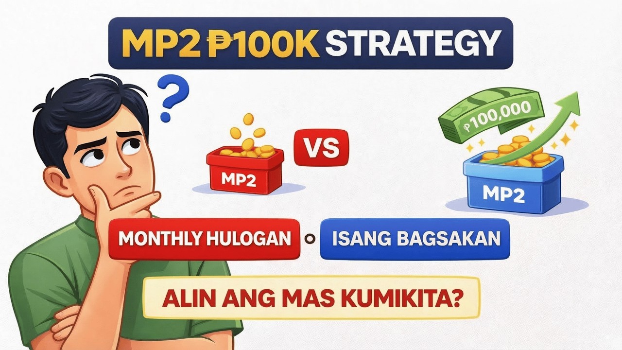 MP2 ₱100K Strategy: Monthly Hulogan vs Isang Bagsakan (Real Math)