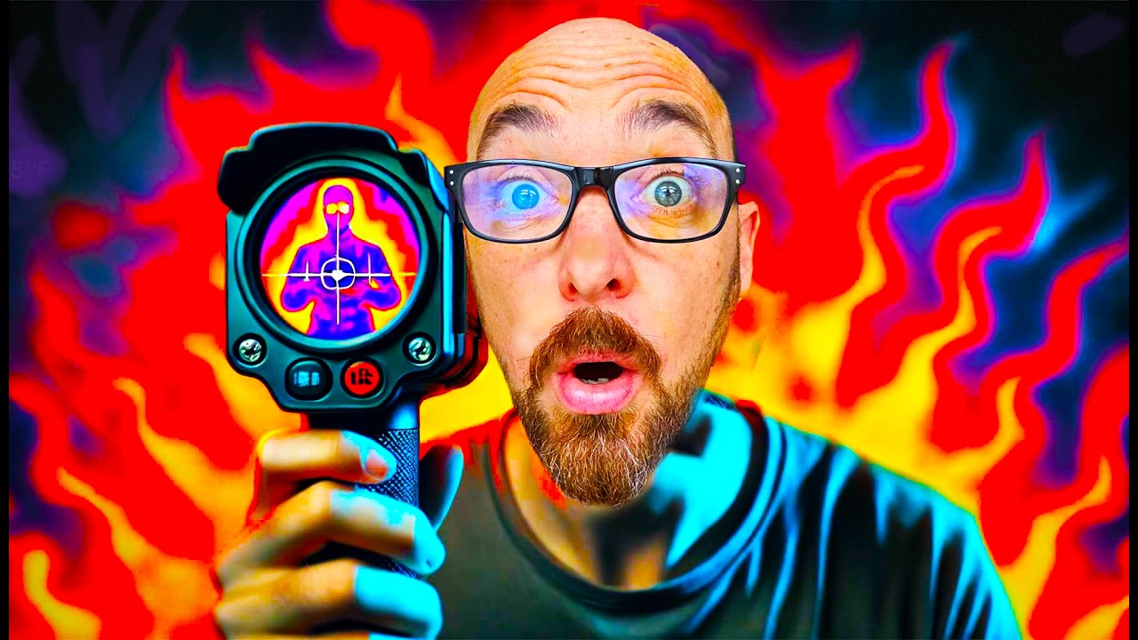 caméra thermique qui voit tout pour isolé la maison ou réparer la voiture ! ​⁠@Thermal Master Global