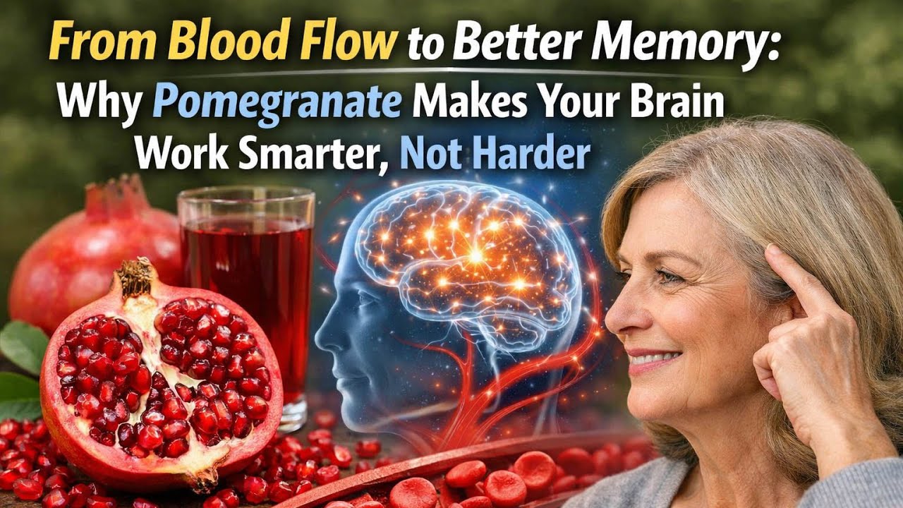 Pomegranate vs Cognitive Aging: How This Fruit Shields Neurons While Everyone Talks About Berries